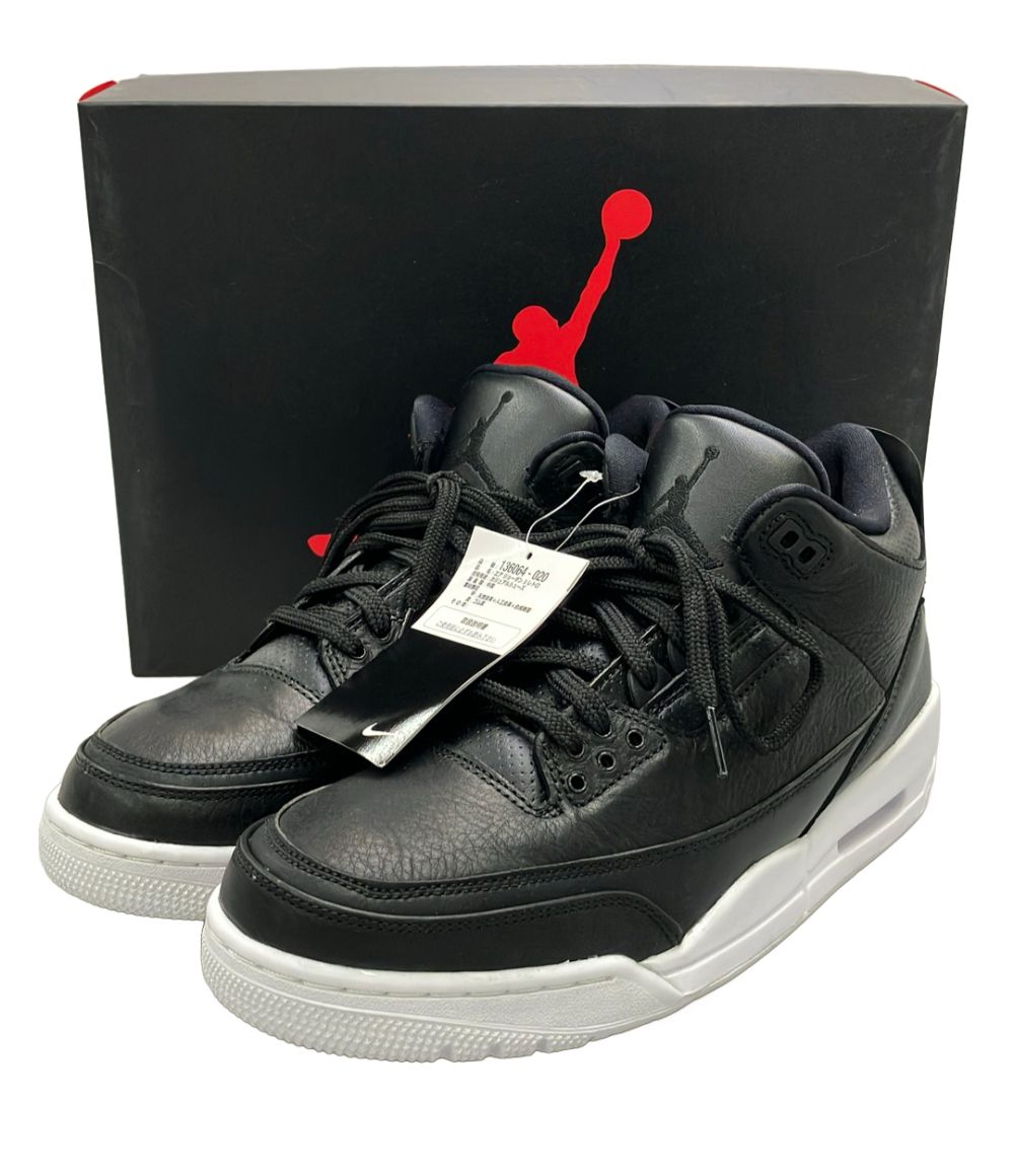 美品 エアジョーダン ナイキ ミドルカットスニーカー エア ジョーダン 3 レトロ 136064-020 メンズ SIZE 27.5 AIR JORDAN NIKE