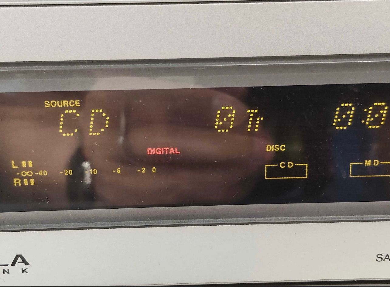 ジャンク】ONKYO FR-V77 CD/MD コンポ アンプ - メルカリ