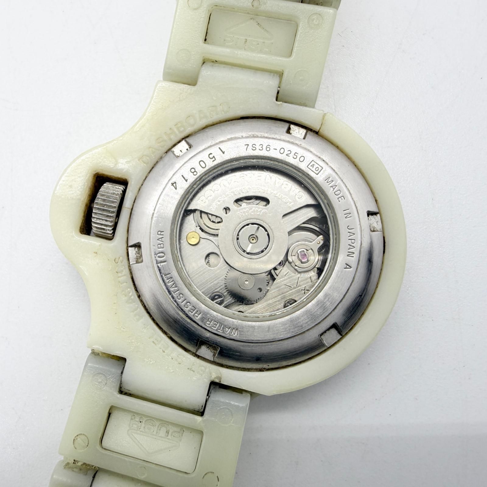 SEIKO セイコー カバンドズッカ ダッシュボード 7S36-0250 グレー AT