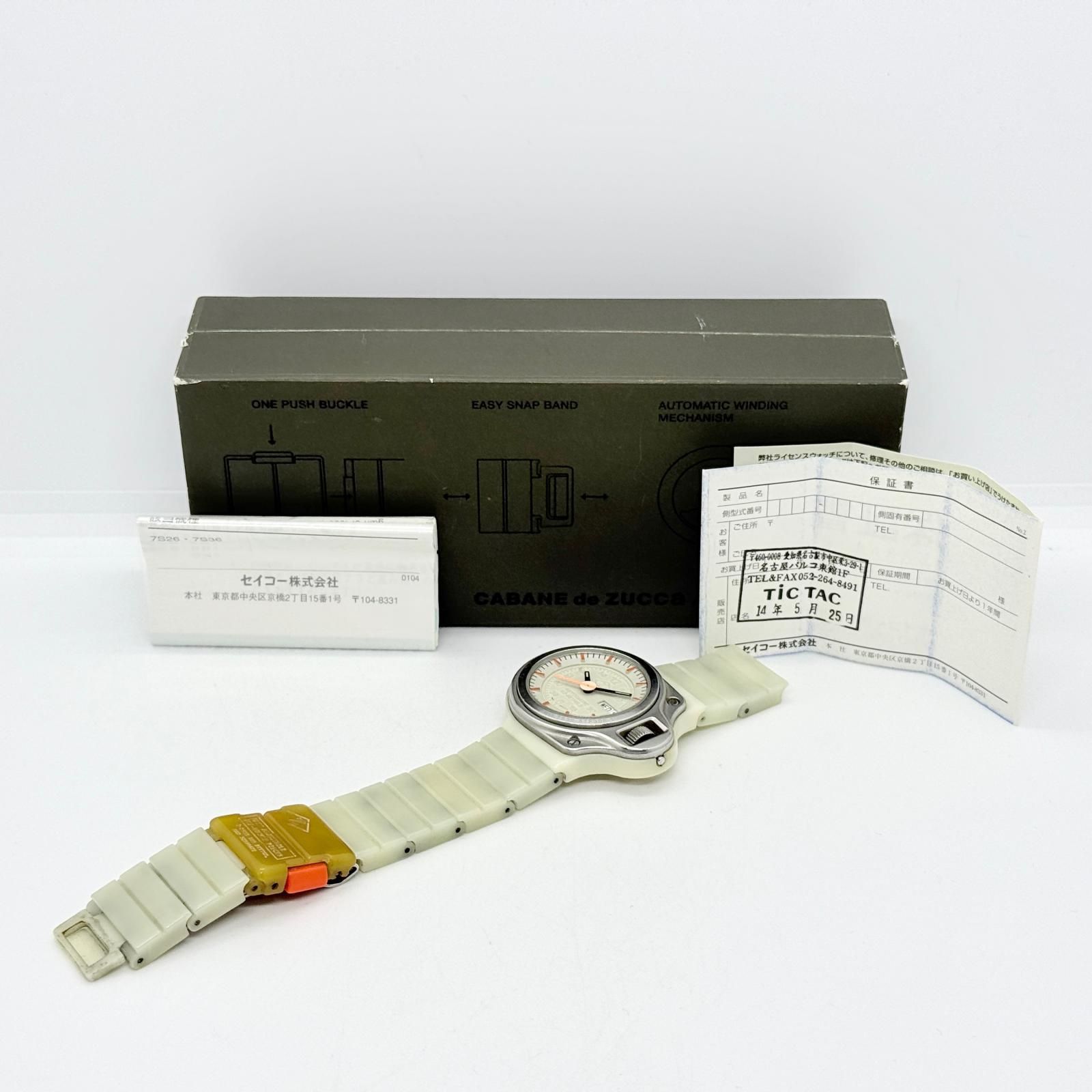 SEIKO セイコー カバンドズッカ ダッシュボード 7S36-0250 グレー AT