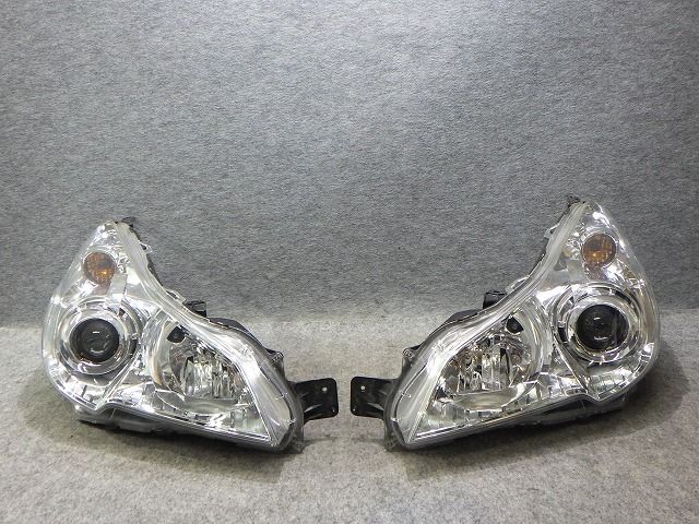レガシィ ヘッドライト左右 HID BR9 BM9 100-20061 5J 84001AJ080 バラスト付 前期 綺麗 260618046A