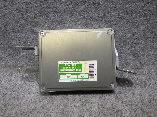 カルディナ　純正　エンジンコンピューター　ECU　5E-FE89661-2B610　ST19系　260618045