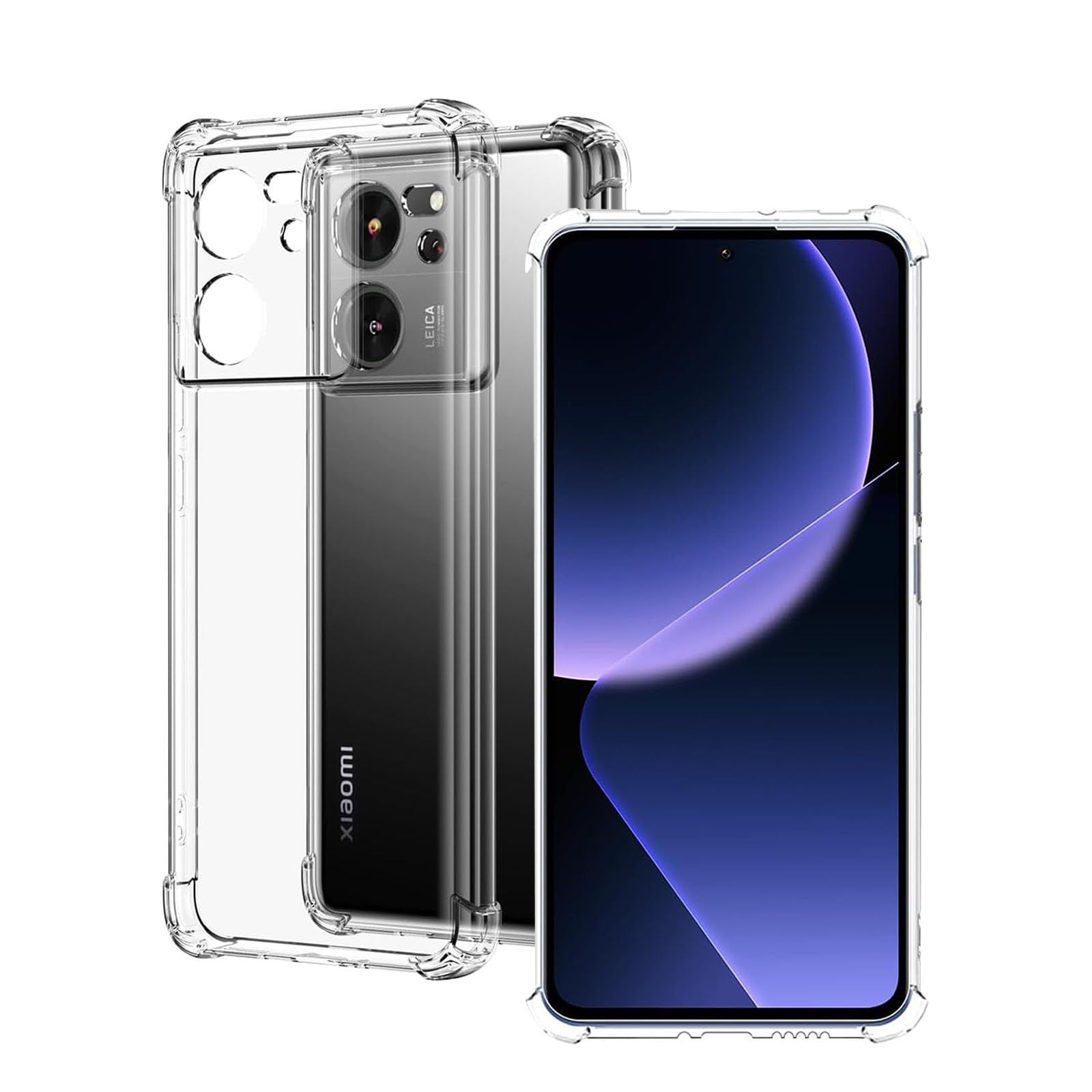 Xiaomi 13T 耐衝撃 ケース Xiaomi 13T Pro対応 透明 TPU カバー 