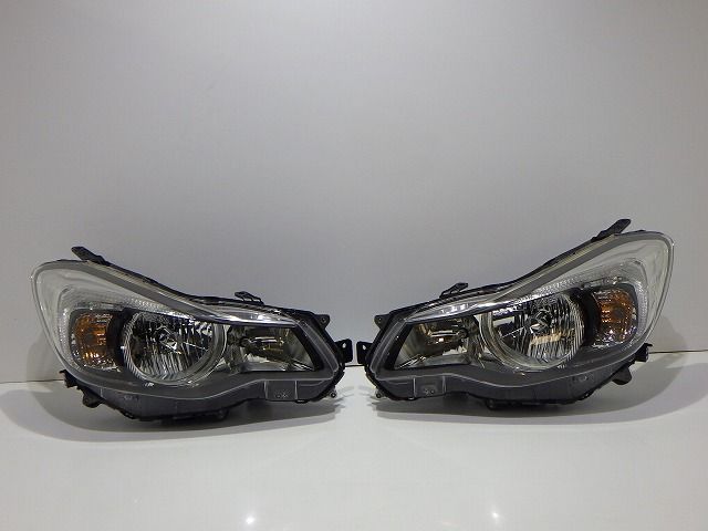 インプレッサ ヘッドライト左右 HID GP2 GJ2 前期 P9932 1F 84001FJ100/110 コーティング 綺麗 260618054