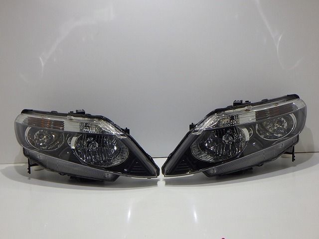 エアウェイブ ヘッドライト左右 HID GJ1 GJ2 前期 100-22592 チ 33101/33151-SLA-J01 コーティング 美品 260618052