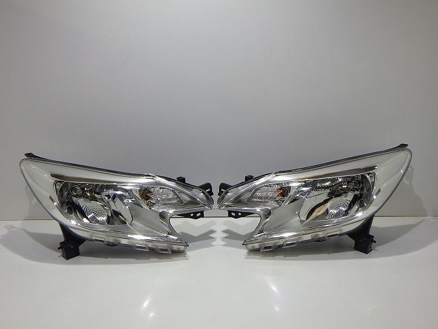 ノート ヘッドライト左右 ハロゲン E12 NE12 前期 1868 26010/26060-3VA5A コーティング 美品 260618053