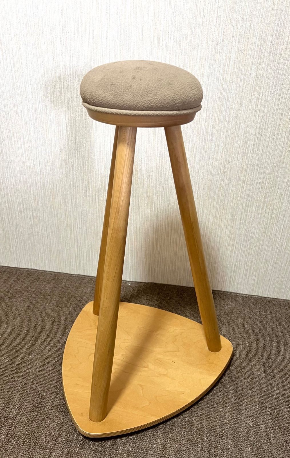 cosine コサイン キッチンスツール 腰掛け 椅子 旭川家具 北欧 - メルカリ