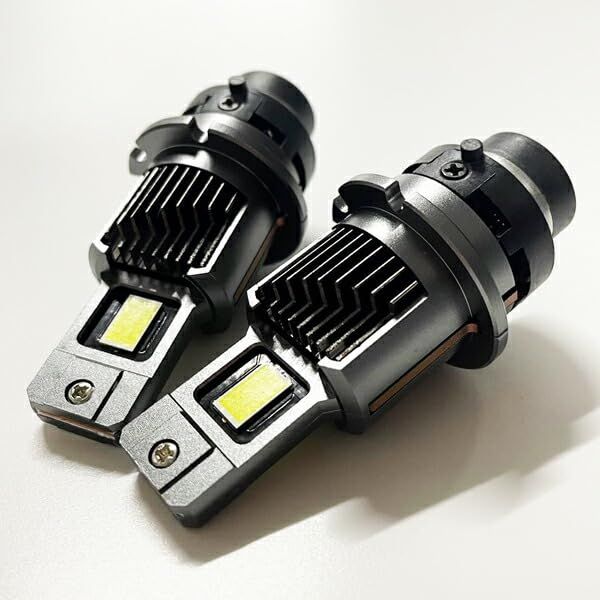 デリカ D5 H19.1- CV5W D2S LED ヘッドライト 純正交換タイプ ロービーム 6000K ホワイト 純白 HID仕様車のみts f03c3802