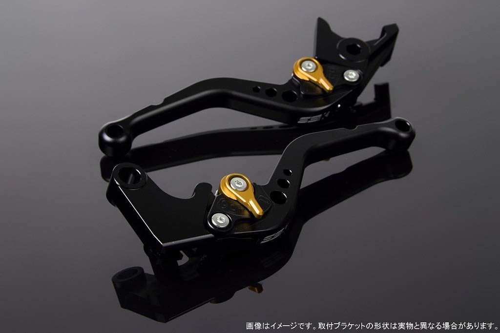 新品 SSK アジャストレバー スタンダードショート レバー本体カラー:マットブラック アジャスターカラー:マットゴールド LVCM038BK-GD