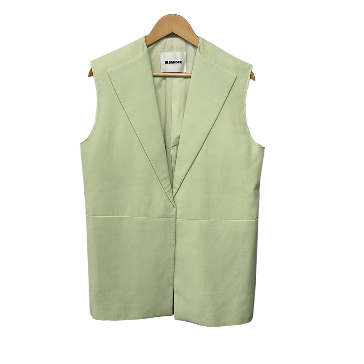 JILSANDER(ジルサンダー) ベスト サイズ30 XS レディース - J03BN0110 ライトグリーン