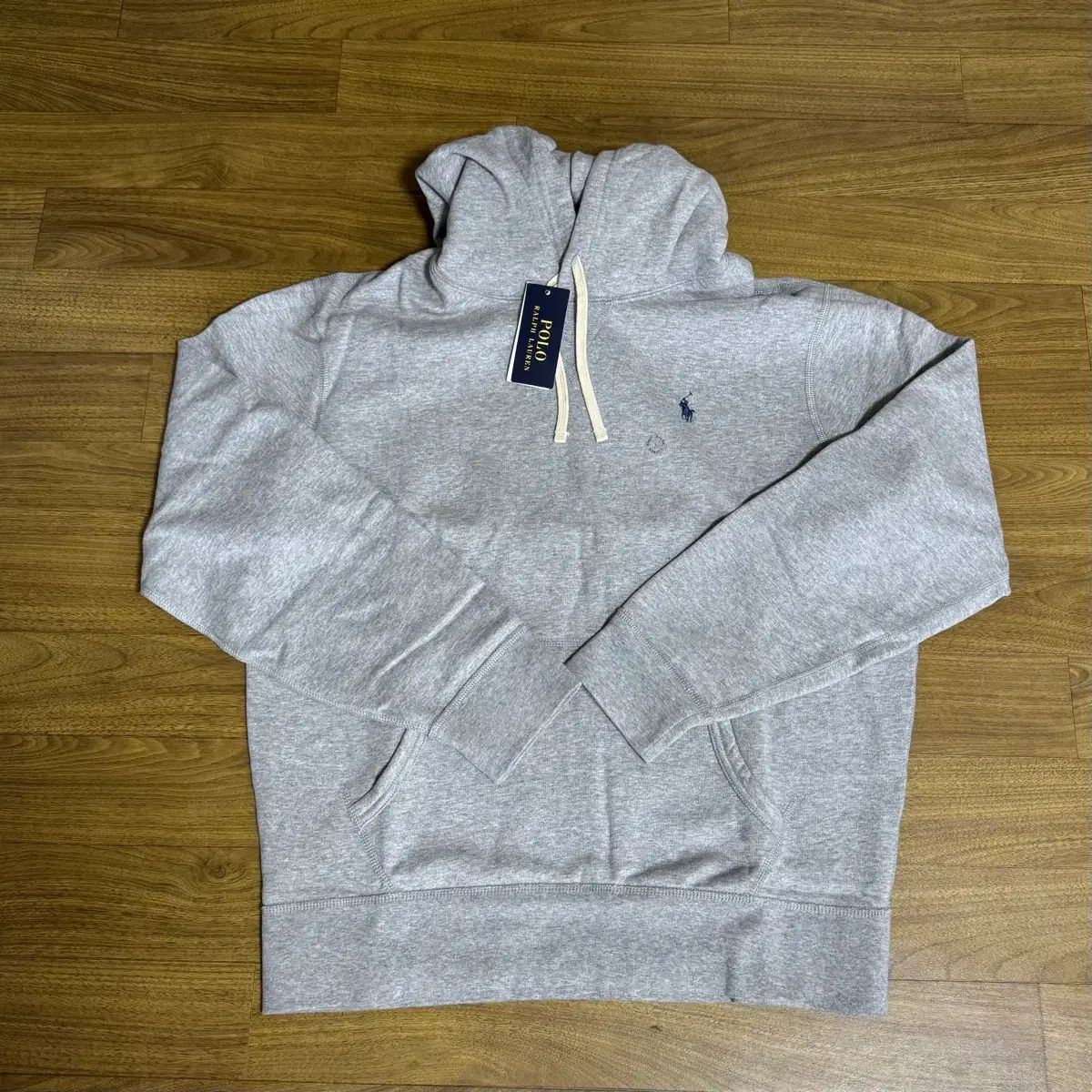 ポロ RL フリース フーディー グレー L (105) キューリアル販売