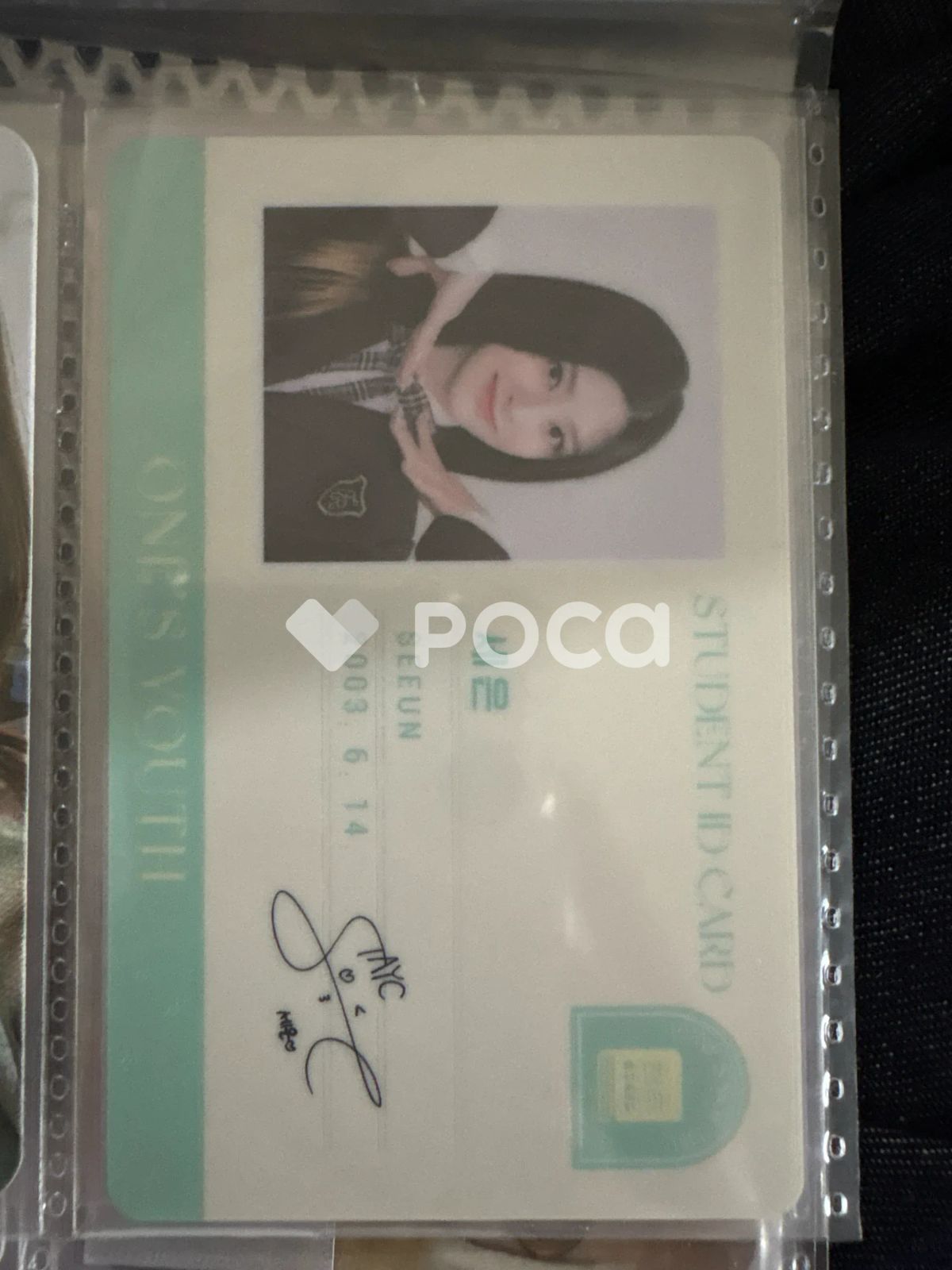 STAYC セウン bubble サノク 公開放送 トレカ lucky STAYC シウン 