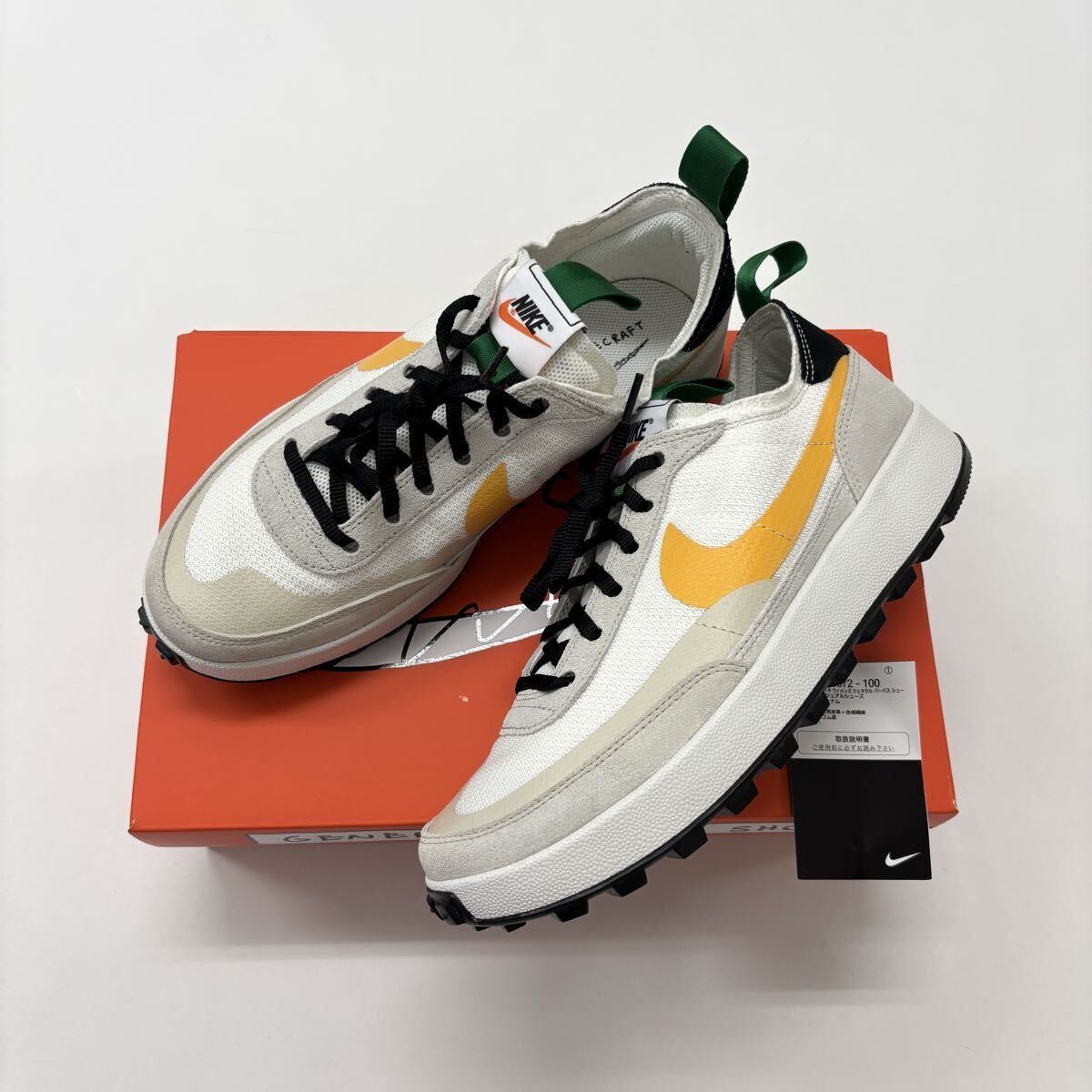 26ss 2026 試着のみ NIKE ナイキ × TOM SACHS CRAFT GENERAL PURPOSE SHOE DA6672-100 トム サックス スニーカー サイズ 26.5cm 806-0080