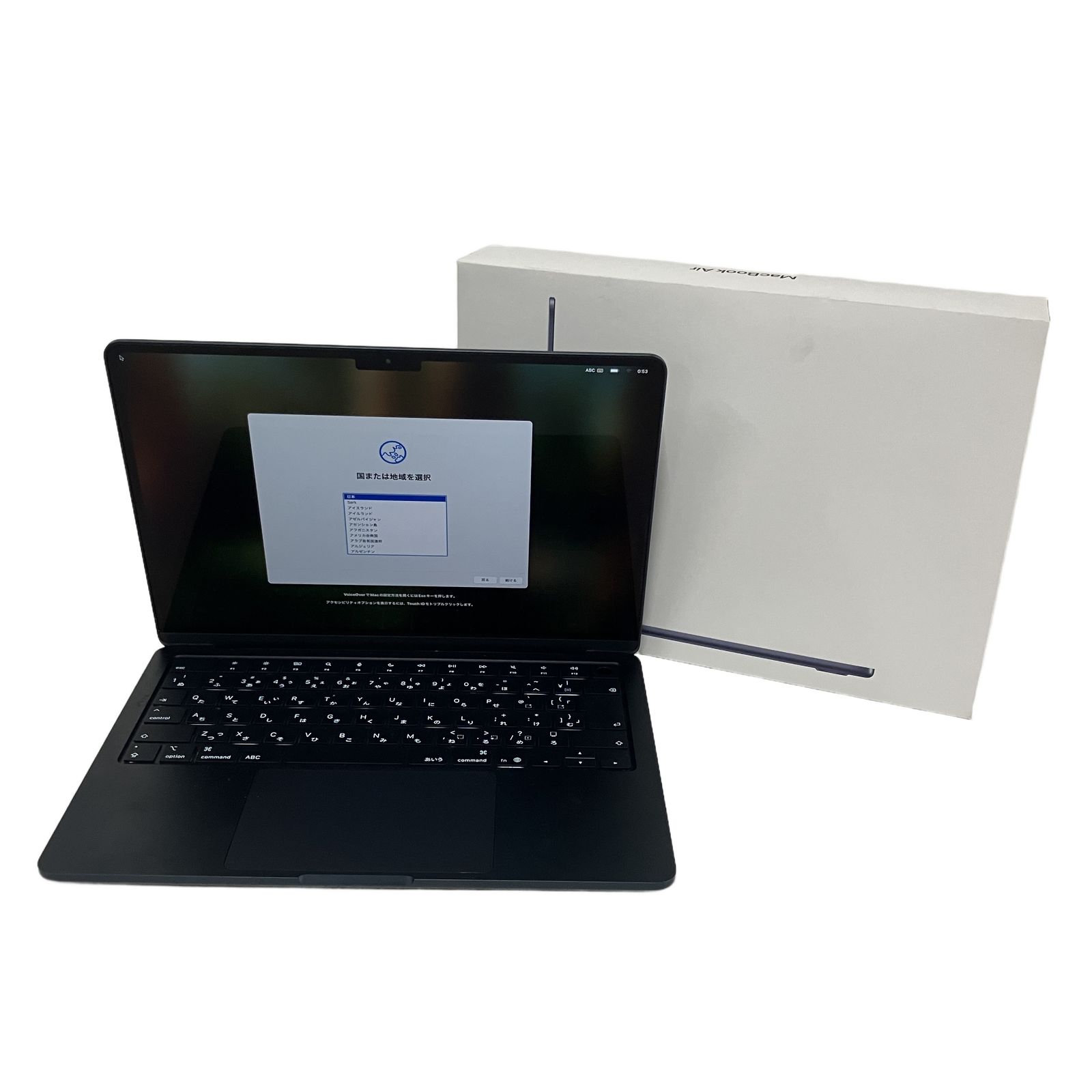 【美品】MacBook AirM2 202216GBSSD256GB充放電12回 極美品】MacBook Air M4 16GB 256GB 13