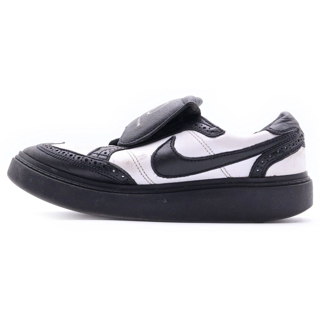 NIKE (ナイキ) ×PEACEMINUSONE KWONDO1 ピースマイナスワン レザーローカットスニーカー ブラック/ホワイト US10/27cm DH2482-101