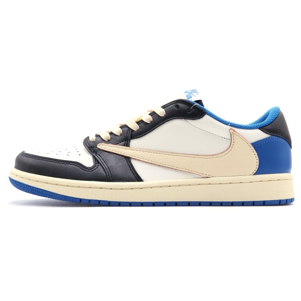 NIKE (ナイキ) ×TRAVIS SCOTT ×FRAGMENT DESIGN AIR JORDAN 1 LOW OG SP トラヴィススコット フラグメント エアジョーダン1 ローカットスニーカー US9/27cm DM7866-140