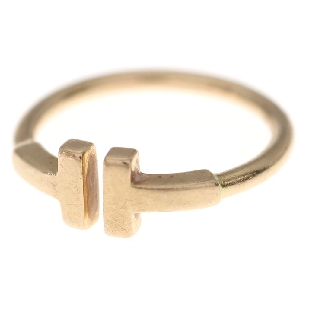 TIFFANY & Co. (ティファニー) TWIRE RING ティーワイヤーリング 18K ローズゴールド