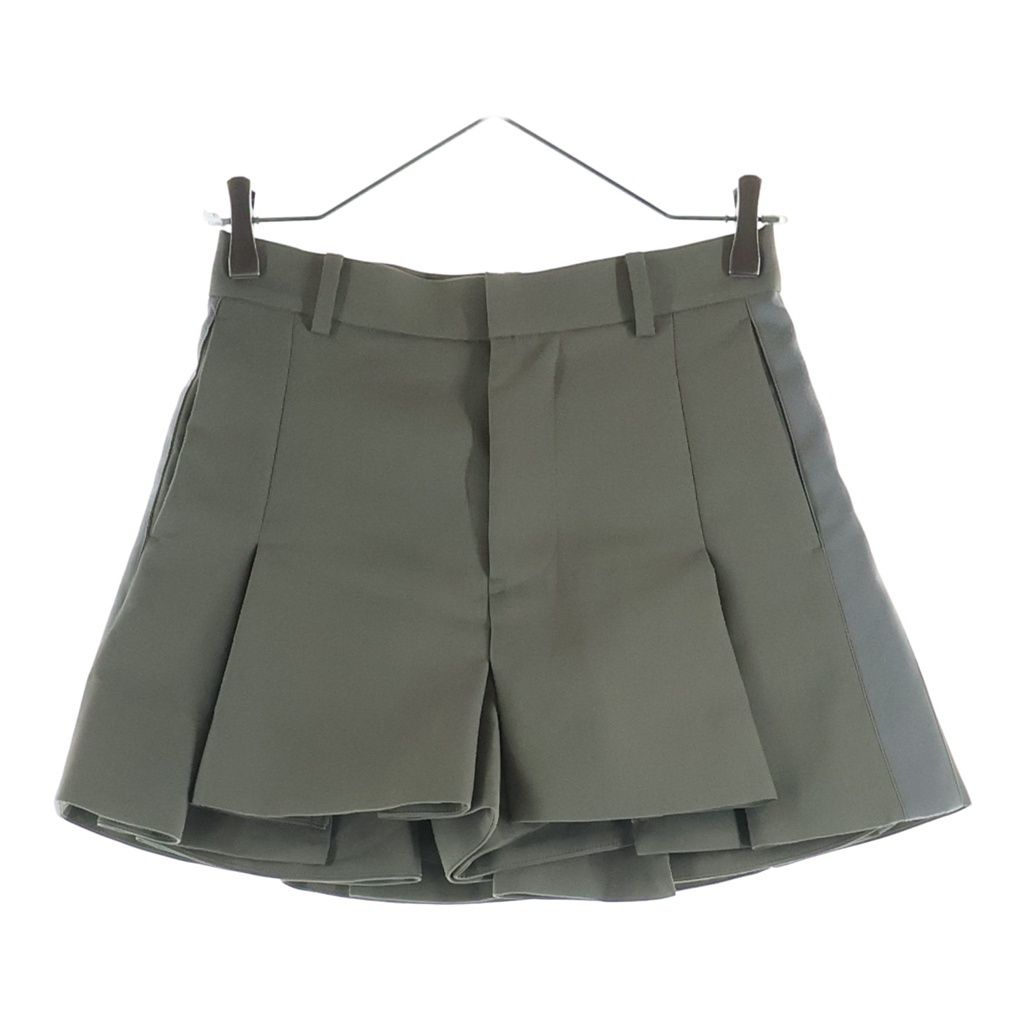 Sacai (サカイ) 25SS Suiting Shorts 25-07644 スーチング プリーツ