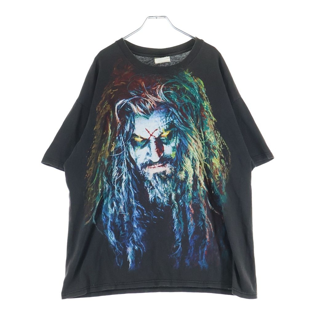 VINTAGE (ヴィンテージ) 90S ROB ZOMBIE 100% HARDCORE ロブゾンビ バンドTシャツ 半袖Tシャツ ブラック