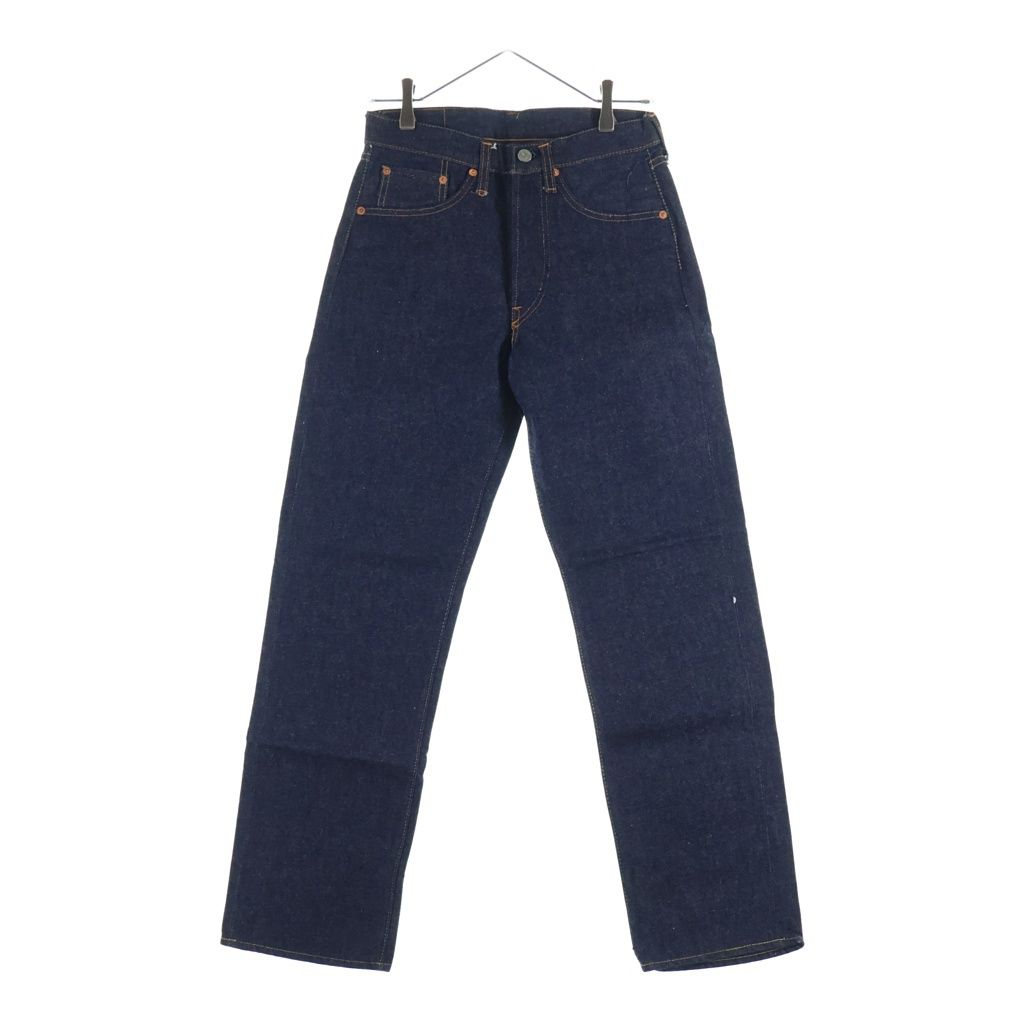 Levi's (リーバイス) 60S VINTAGE 501XX FINAL MODEL DEADSTOCK ギャラ無し 紙パッチ リベット無し 最終モデル ボタン裏E 不均等V BIGE Vステッチ ボタンフライ デニムパンツ
