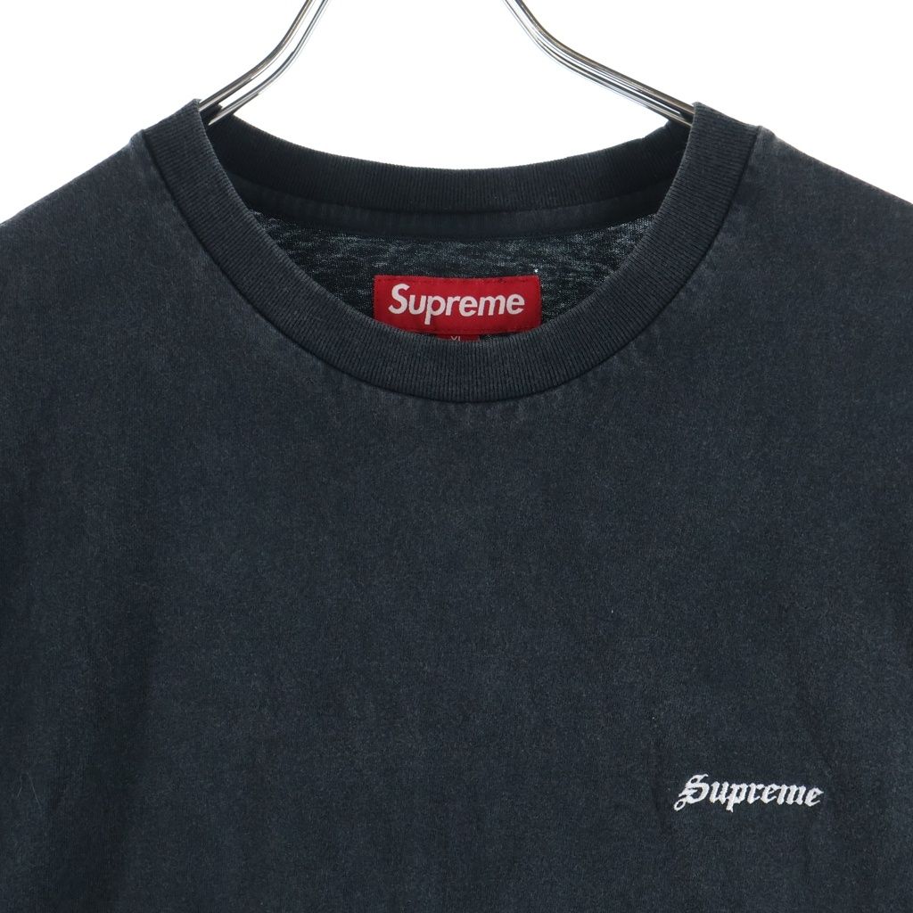 SUPREME (シュプリーム) 26SS Washed S/S Top ウォッシュ加工 ロゴ刺繍