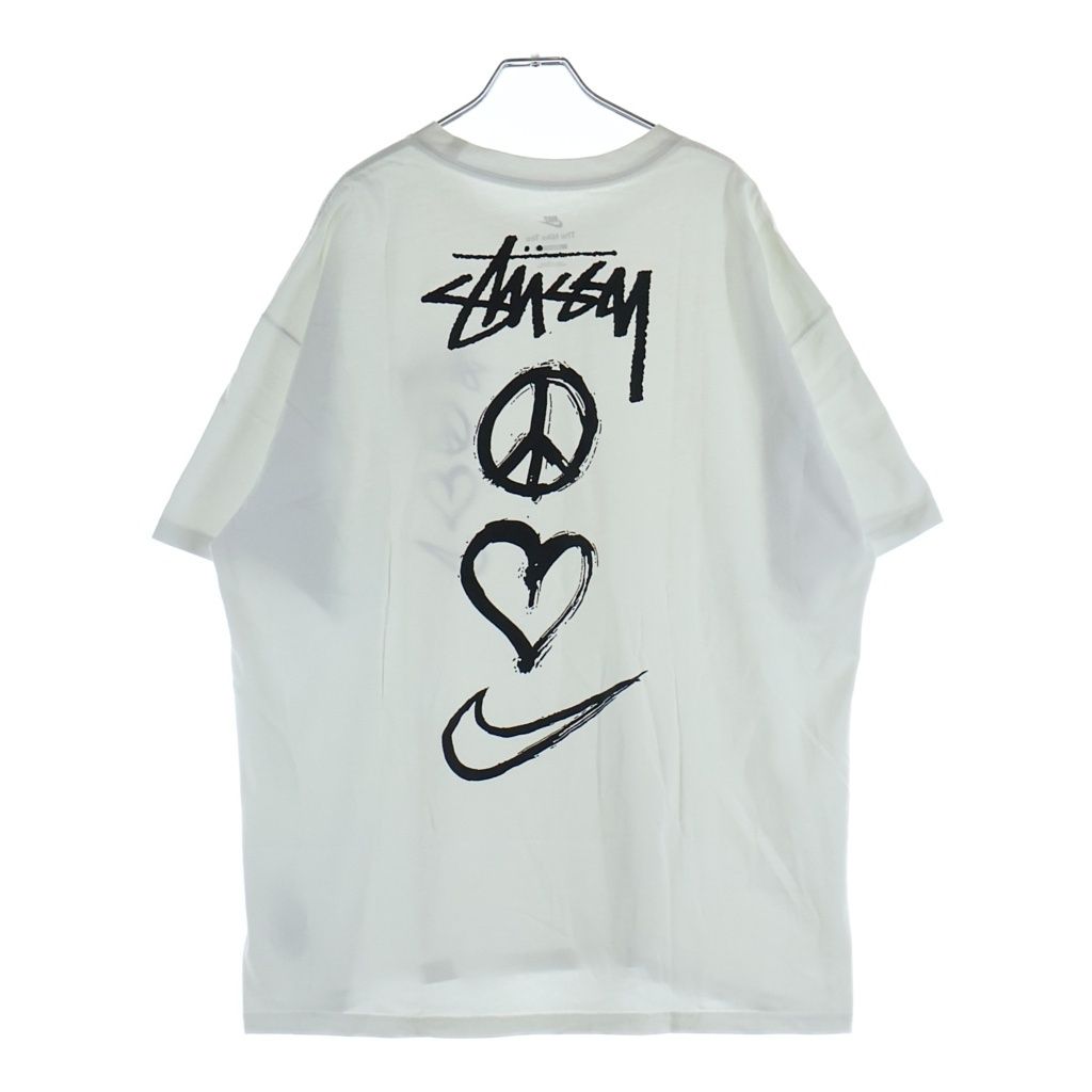 STUSSY (ステューシー) ×NIKE NRG SS TEE ナイキ 両面プリント ヘビー