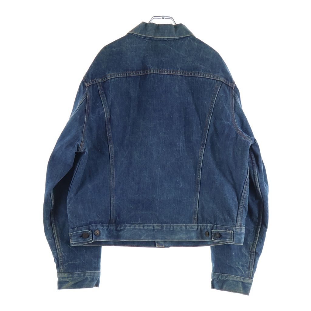 vintage 60s LEVIS 70505 0317 ブランケット BIGE Levi's (リーバイス) VINTAGE 60s-70s BIGE 不V 70505-0317 4th 横縞
