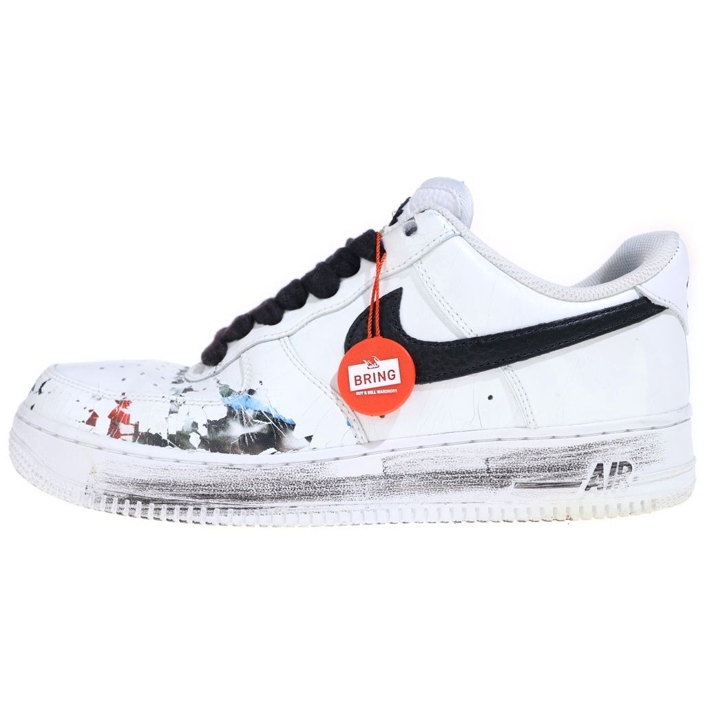 NIKE (ナイキ) ×PEACEMINUSONE AIR FORCE1 07 PARANOISE ピースマイナスワン エアフォース1 07 パラノイズ ローカットスニーカー ホワイト US9/27cm DD3223-100 箱