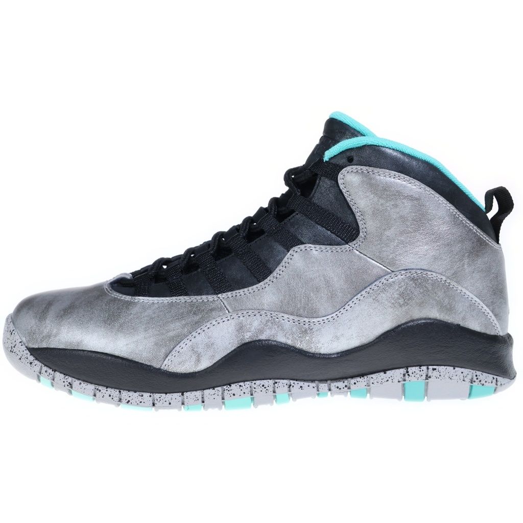 NIKE (ナイキ) 【観賞用 2014年製】 AIR JORDAN 10 RETRO Lady of Liberty ナイキ エアジョーダン10 レトロ レディー オブ リバティー ハイカットスニーカー グレー US11/29cm