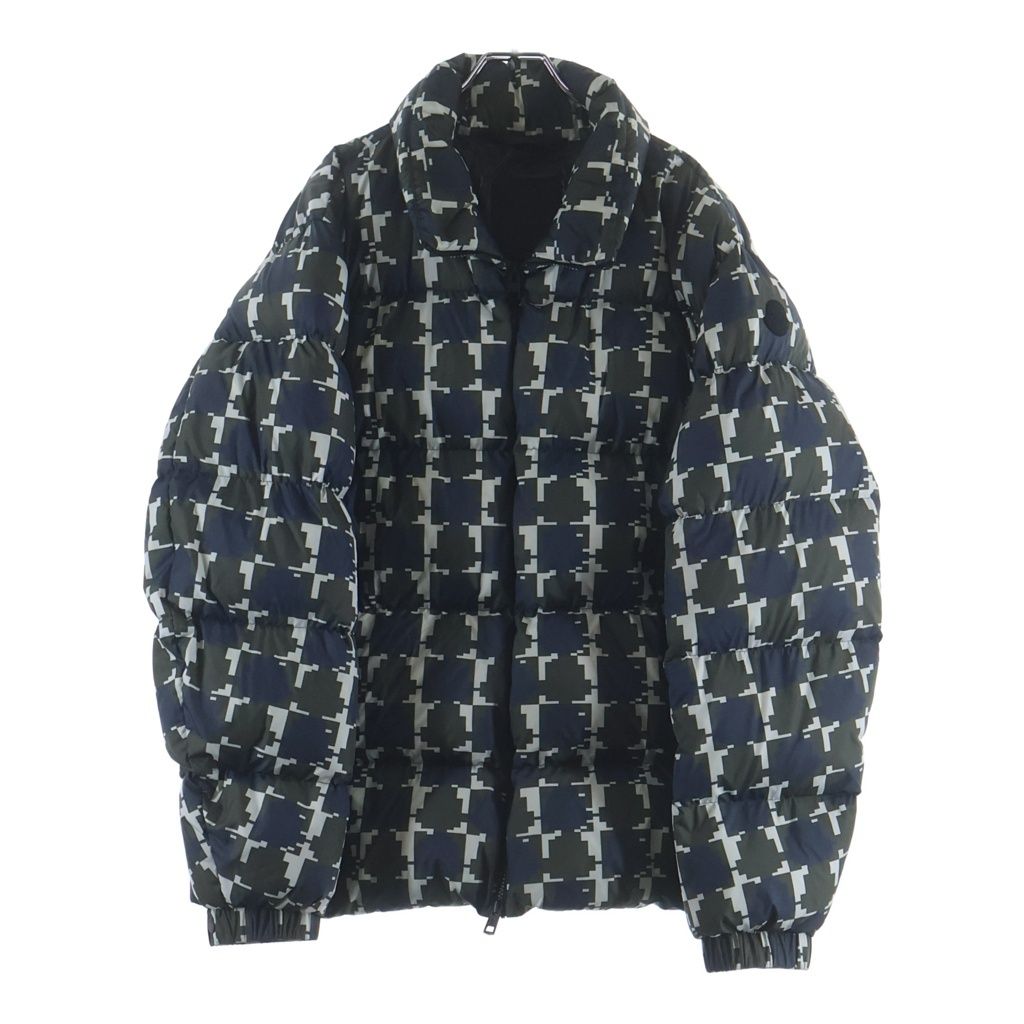 MONCLER (モンクレール) 24AW Gregale Down Jacket グレゲイル ダウンジャケット マルチカラー グリーン/ホワイト/ネイビー 27221673HCZD