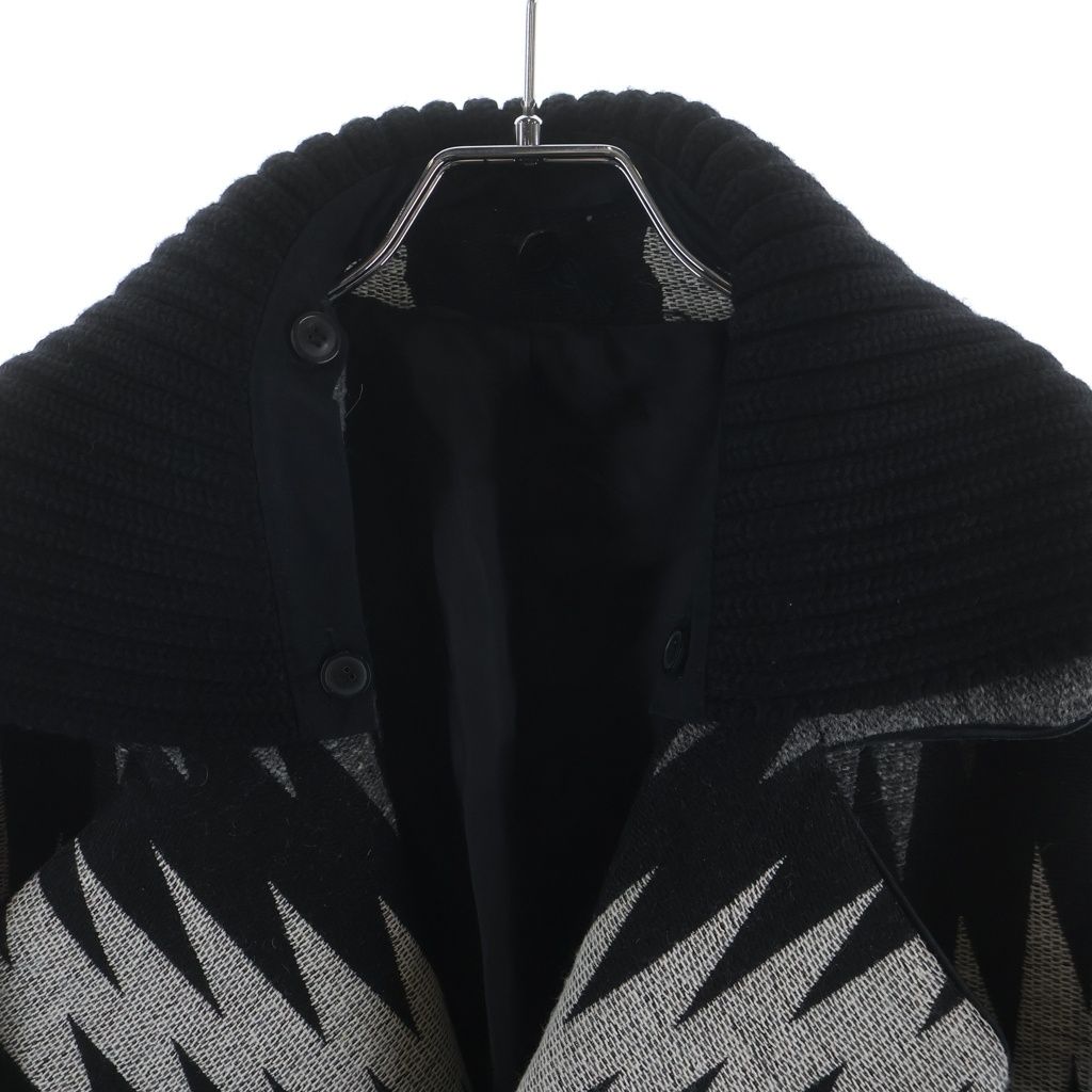 DIESEL BLACK GOLD ウールコート DIESEL BLACK GOLD (ディーゼルブラックゴールド) ネイティブ柄