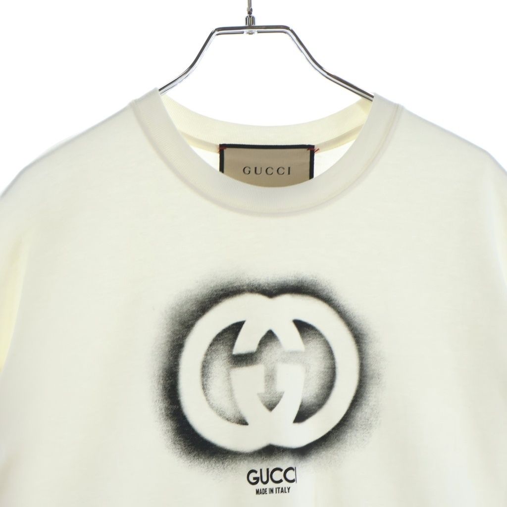 GUCCI (グッチ) 24SS インターロッキングGプリント クルーネック 半袖T