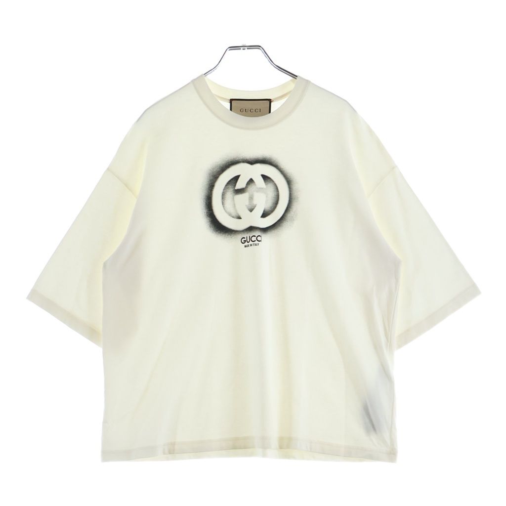GUCCI (グッチ) 24SS インターロッキングGプリント クルーネック 半袖T