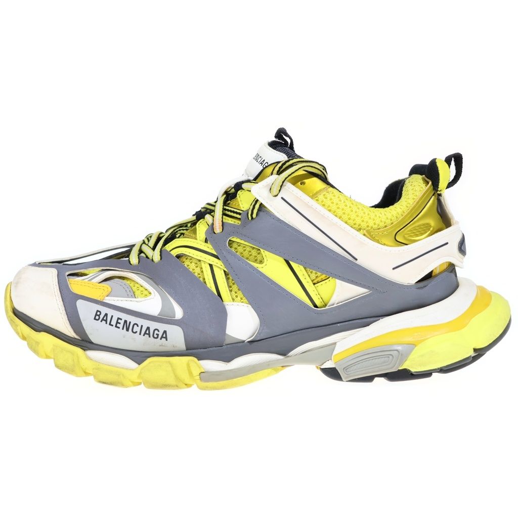 BALENCIAGA (バレンシアガ) TRACK TRAINER トラックトレーナー ローカットスニーカー イエロー 542023