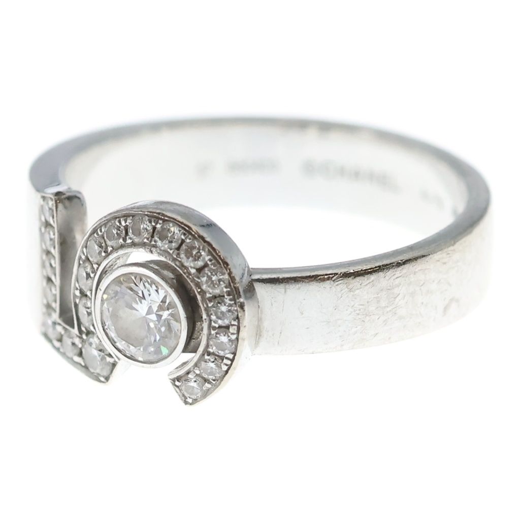 CHANEL (シャネル) エターナルシャネルNo5 ダイヤ リング シルバー Au750 #57
