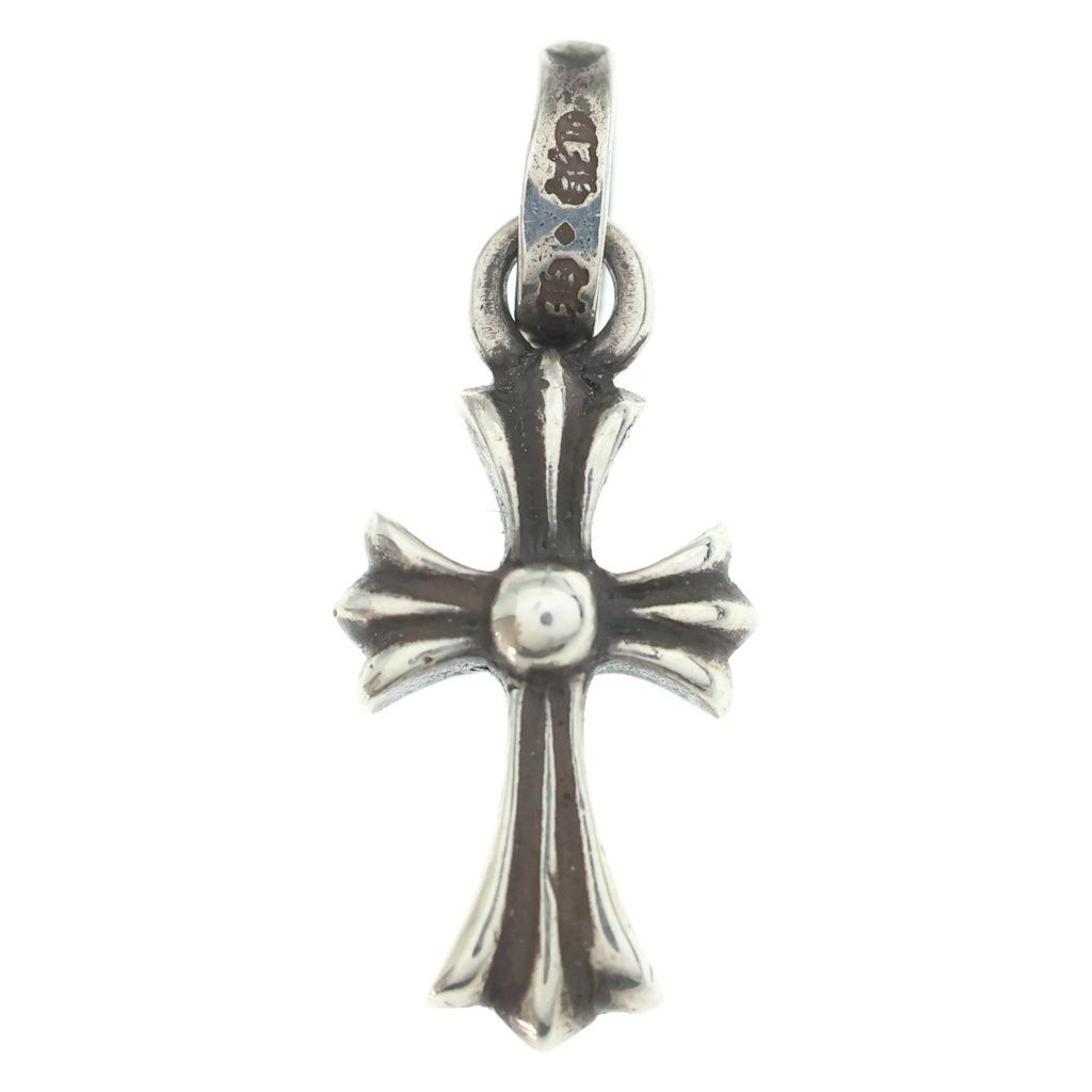 CHROME HEARTS (クロムハーツ) CRS BBYFAT ベイビーファットクロス ペンダントトップ シルバー BCA237