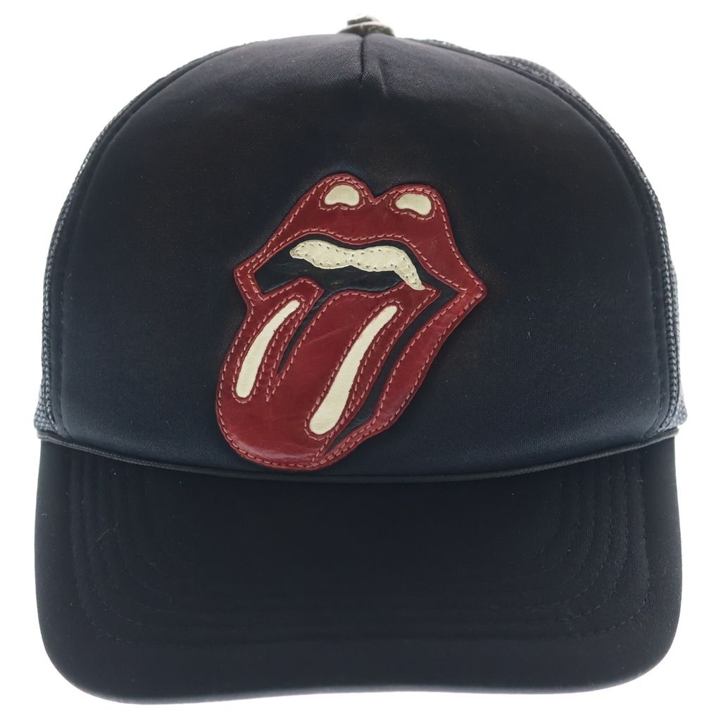 CHROME HERATS×ザ ローリングストーンズ メッシュキャップ CHROME HEARTS (クロムハーツ) ×THE ROLLING STONES ザ ローリング