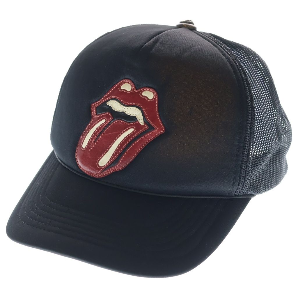 クロムハーツ　ローリング・ストーンズ メッシュキャップ CHROME HEARTS (クロムハーツ) ×THE ROLLING STONES ザ ローリング