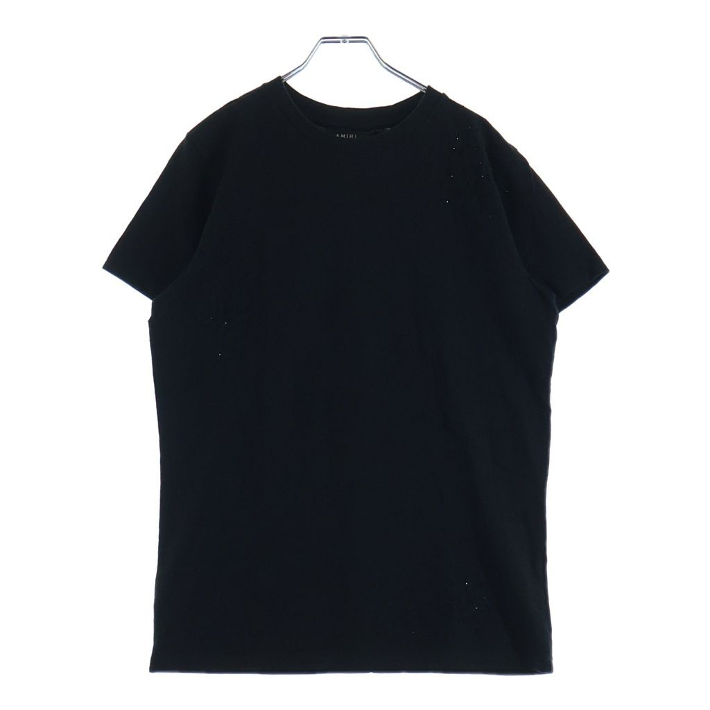 AMIRI (アミリ) ショットガン クルーネック半袖Tシャツカットソー ブラック