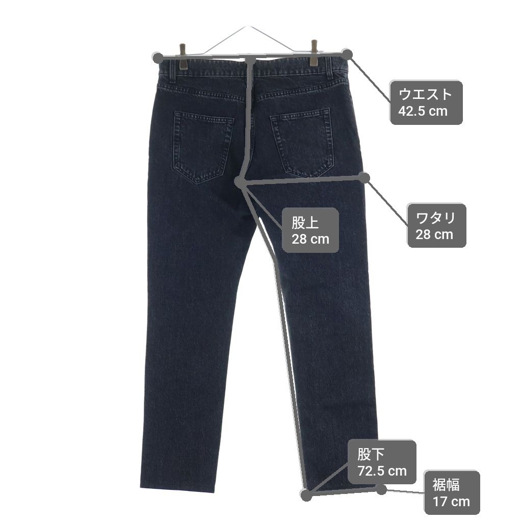 SAINT LAURENT PARIS (サンローランパリ) 14AW Hedi Slimane D02 M/SK