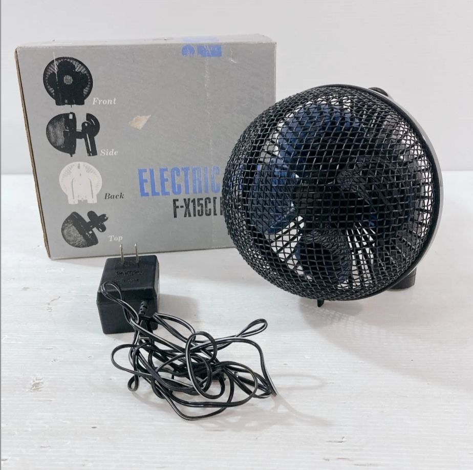 80's TOSHIBA 東芝扇風機 扇風機 ポストモダン F-X15C ヴィンテージ