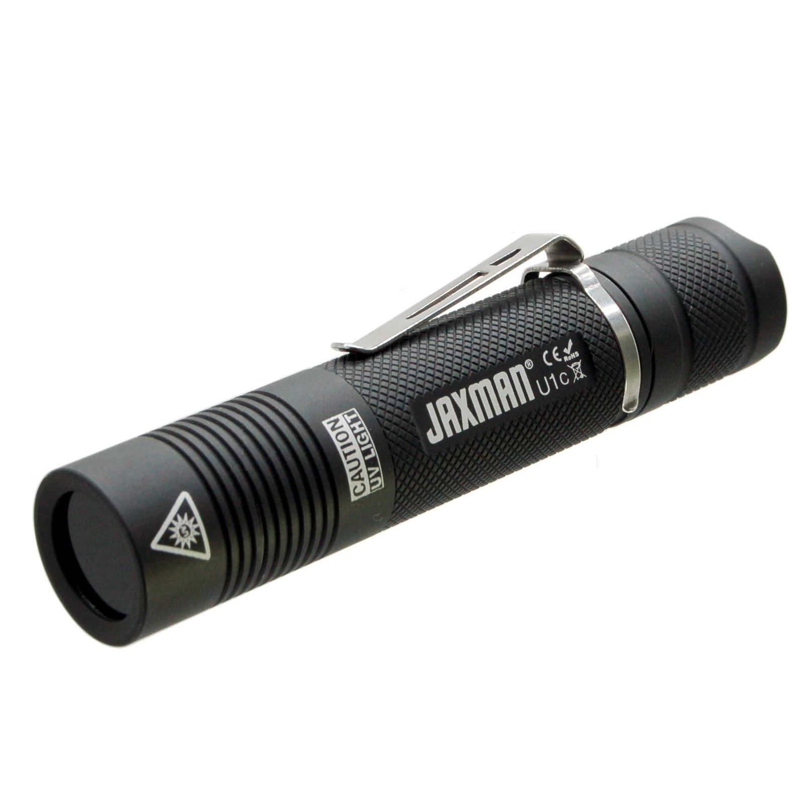 JAXMAN U1C UV 紫外線ライト 日亜化学6W 紫外線365nm UV LED 懐中電灯 ワイド/フラット ビーム ライト レジン用 ブラックライト(電池含まず)送料無料 0aa80c48