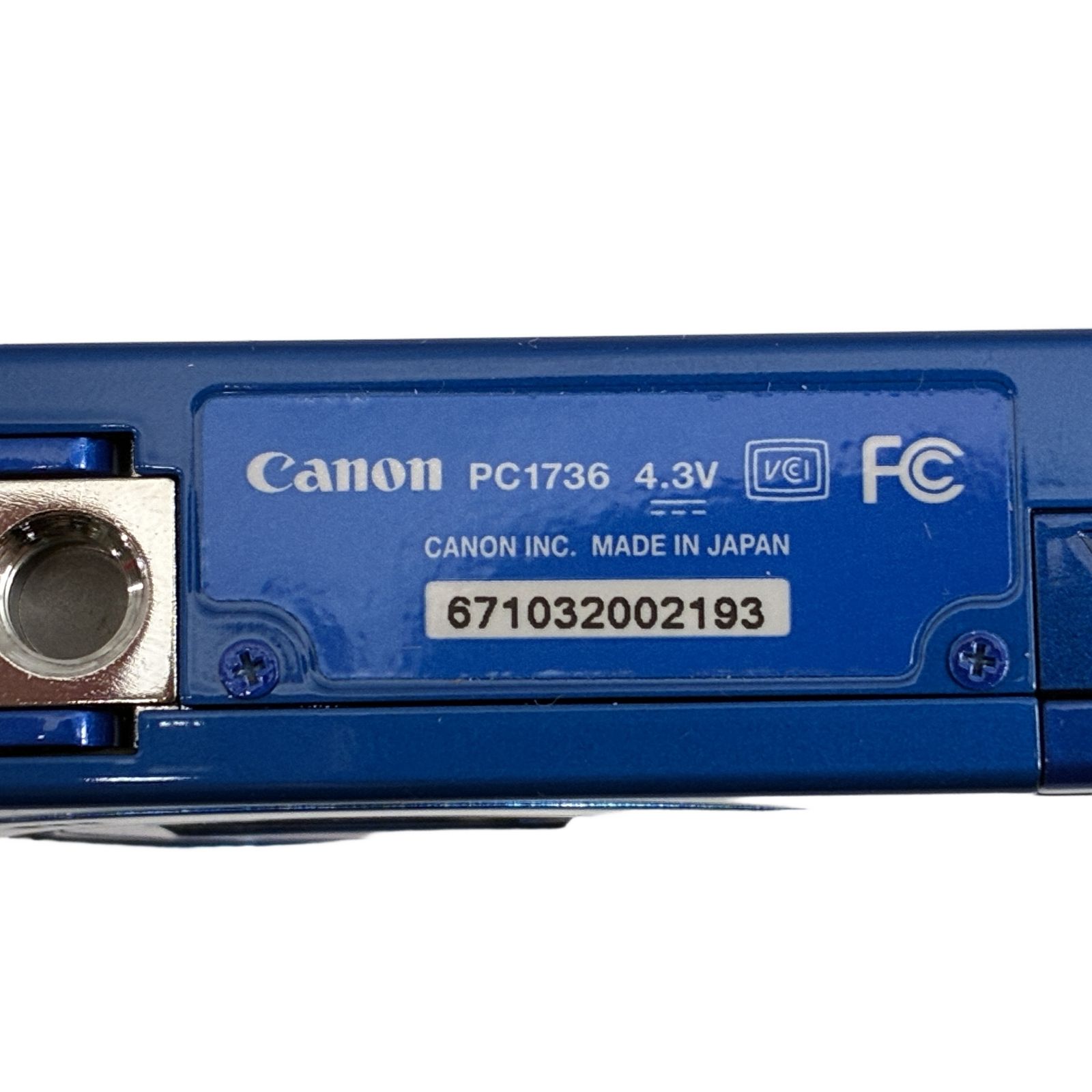 Canon IXY3 PC1736 コンパクト デジタル カメラ ブルー 撮影 コンデジ キヤノン 中古 良好 W11373329
