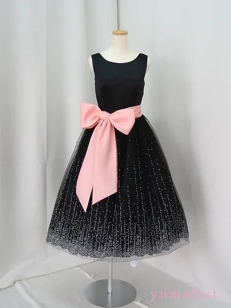 ゆめりすと公式USED再生品☆ミルキーウェイ ブラック ミドル丈 150