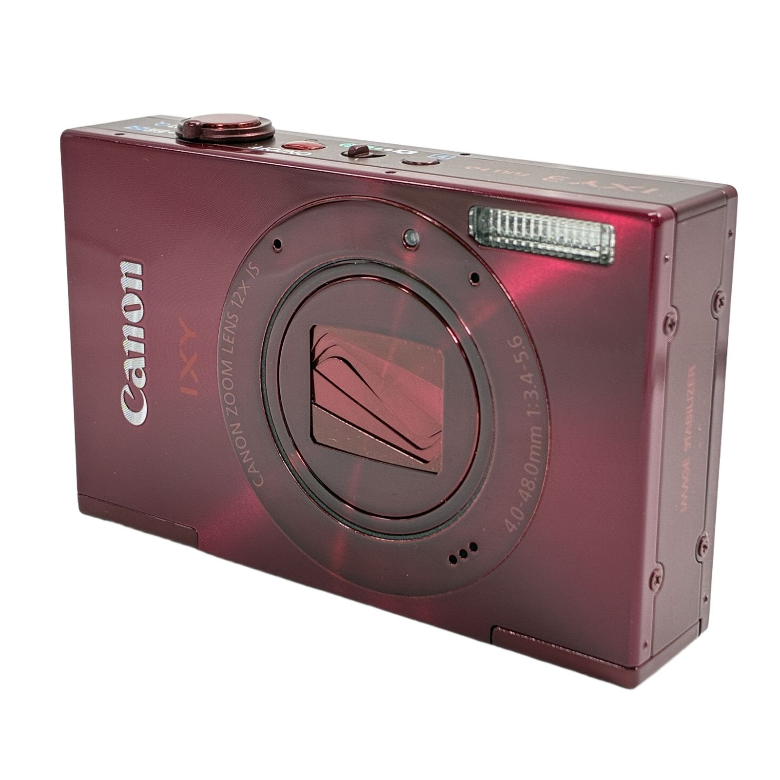 Canon IXY3 PC1736 コンパクト デジタル カメラ レッド 撮影 コンデジ キヤノン 美品 W11373328