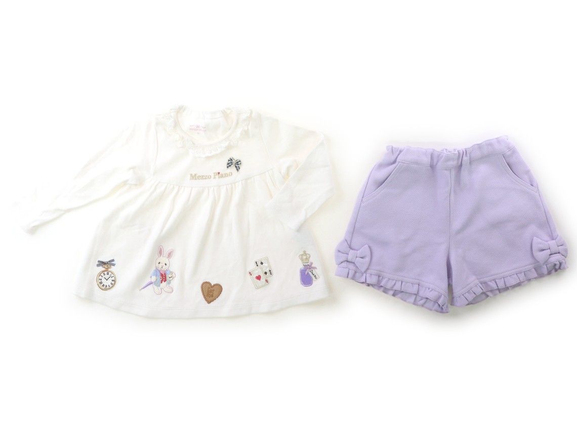 女の子子供服冬物34点まとめ売り！120cm130cm　mezzo piano他 メゾピアノ/mezzopiano】上下セット 80サイズ 女の子【子供服
