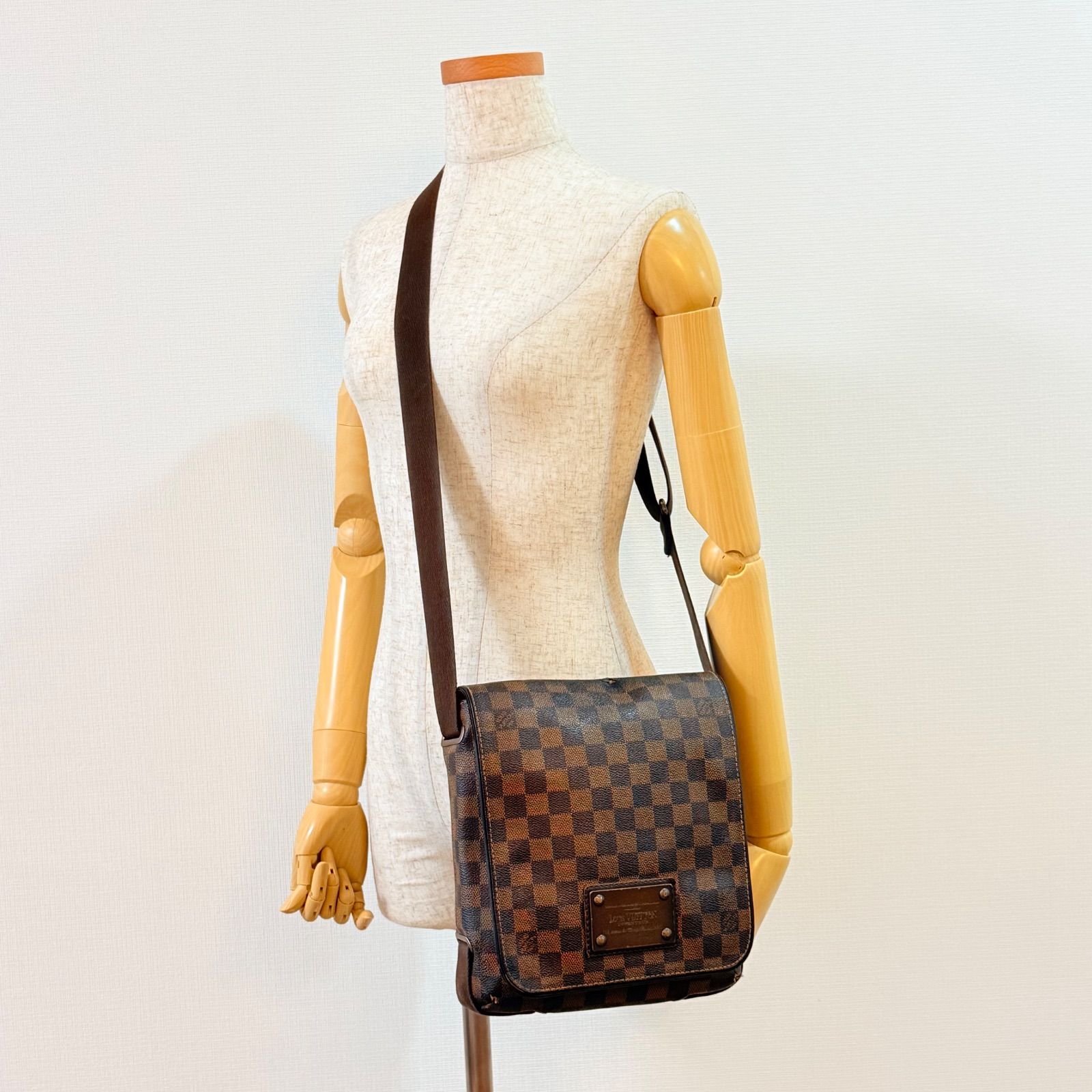 LOUIS VUITTON ルイヴィトン ダミエ ブルックリンPMショルダー - メルカリ