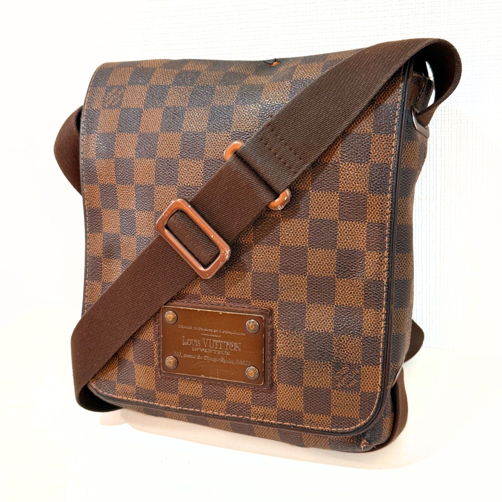 LOUIS VUITTON ルイヴィトン ダミエ ブルックリンPMショルダー - メルカリ