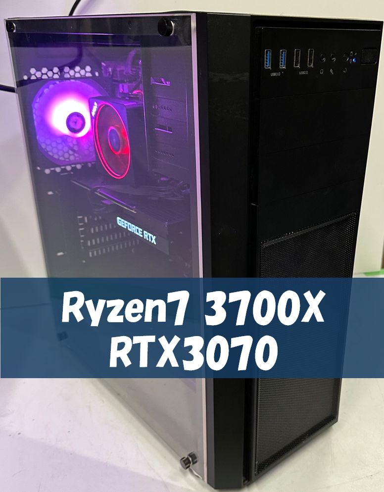 RTX3070 Ryzen7 3700xゲーミングPC SSD500gb ゲーミングPC RTX3070 Ryzen7 SSD500GB Win11 - メルカリ