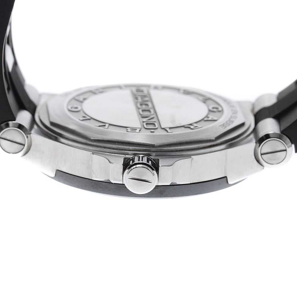 ブルガリ BVLGARI DG42SC ディアゴノ セラミック デイト 自動巻き メンズ 良品 保証書付き_965242